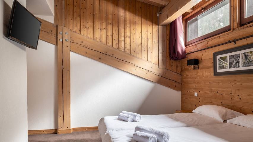 Appartement entier, Appartement de vacances pour 6 personnes avec balcon in Vallorcine, Région de Bonneville