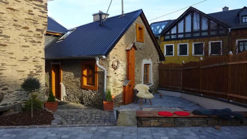 Ferienhaus für 5 Personen, mit Sauna und Terrasse