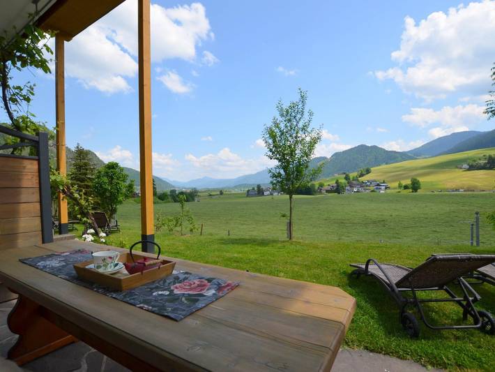 Ferienwohnung für 4 Personen, mit Balkon und Garten sowie Seeblick am Kaiserwinkl - 3