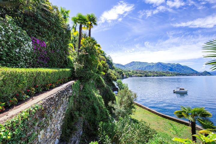Ferienwohnung für 4 Personen, mit Terrasse und Garten sowie Seeblick und Ausblick in Lago Maggiore (Lombardei) - 3
