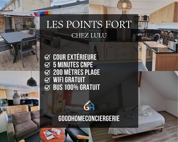 Location de vacances pour 6 personnes, avec jardin, animaux acceptés dans Petit-Fort-Philippe - 2
