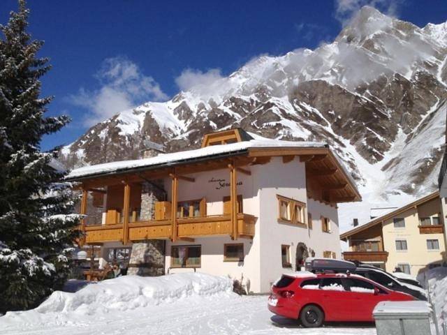 Vakantieappartement voor 3 personen, met terras en tuin, met huisdier in Samnaun
