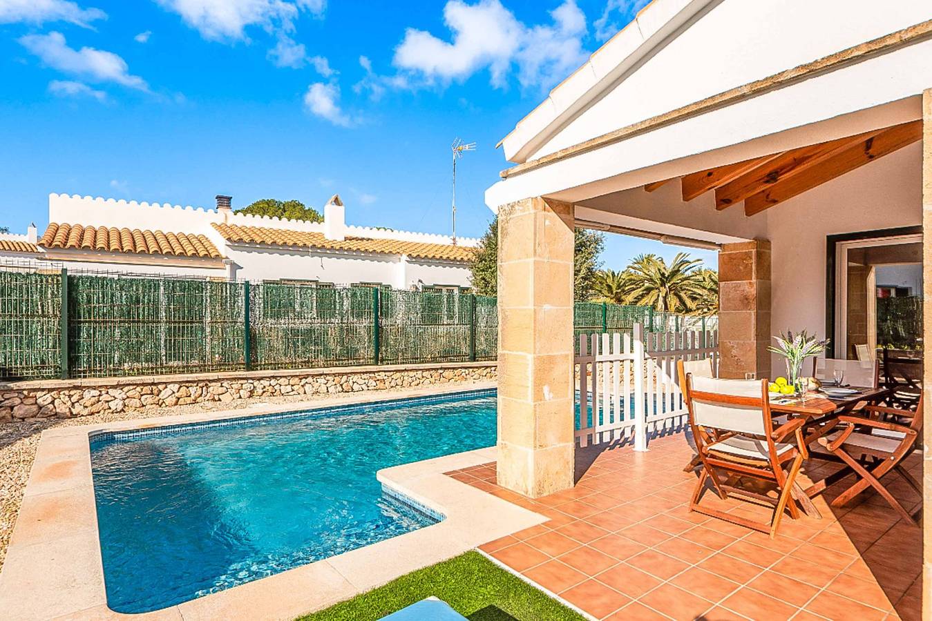 Chalet para 5 personas con terraza in Cala Blanes, Ciudadela