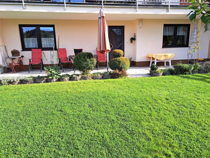 Ferienwohnung für 4 Personen, mit Garten und Terrasse, kinderfreundlich