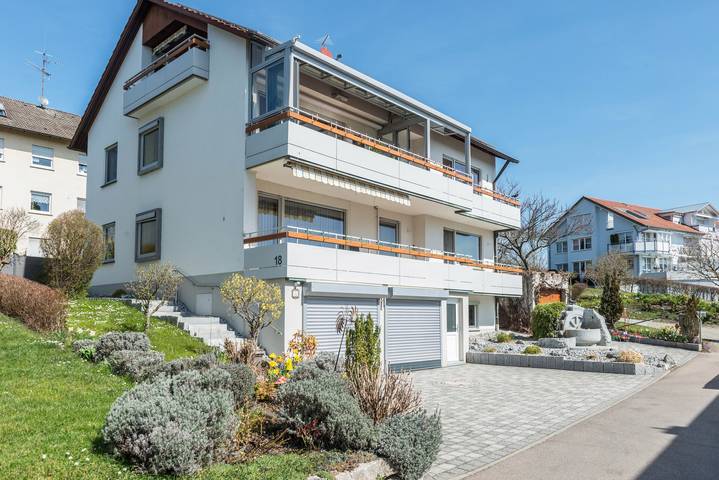 Ferienwohnung für 3 Personen, mit Balkon und Seeblick in Überlingen