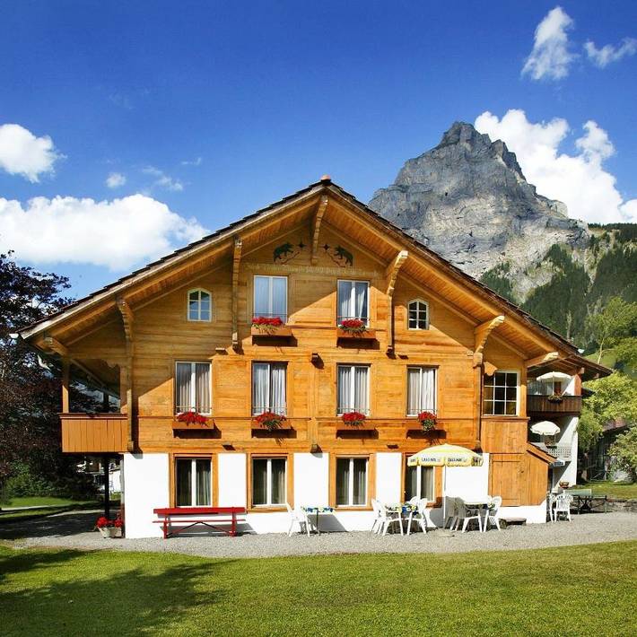 Hôtel pour 2 personnes, avec Balcon et Terrasse à Kandersteg