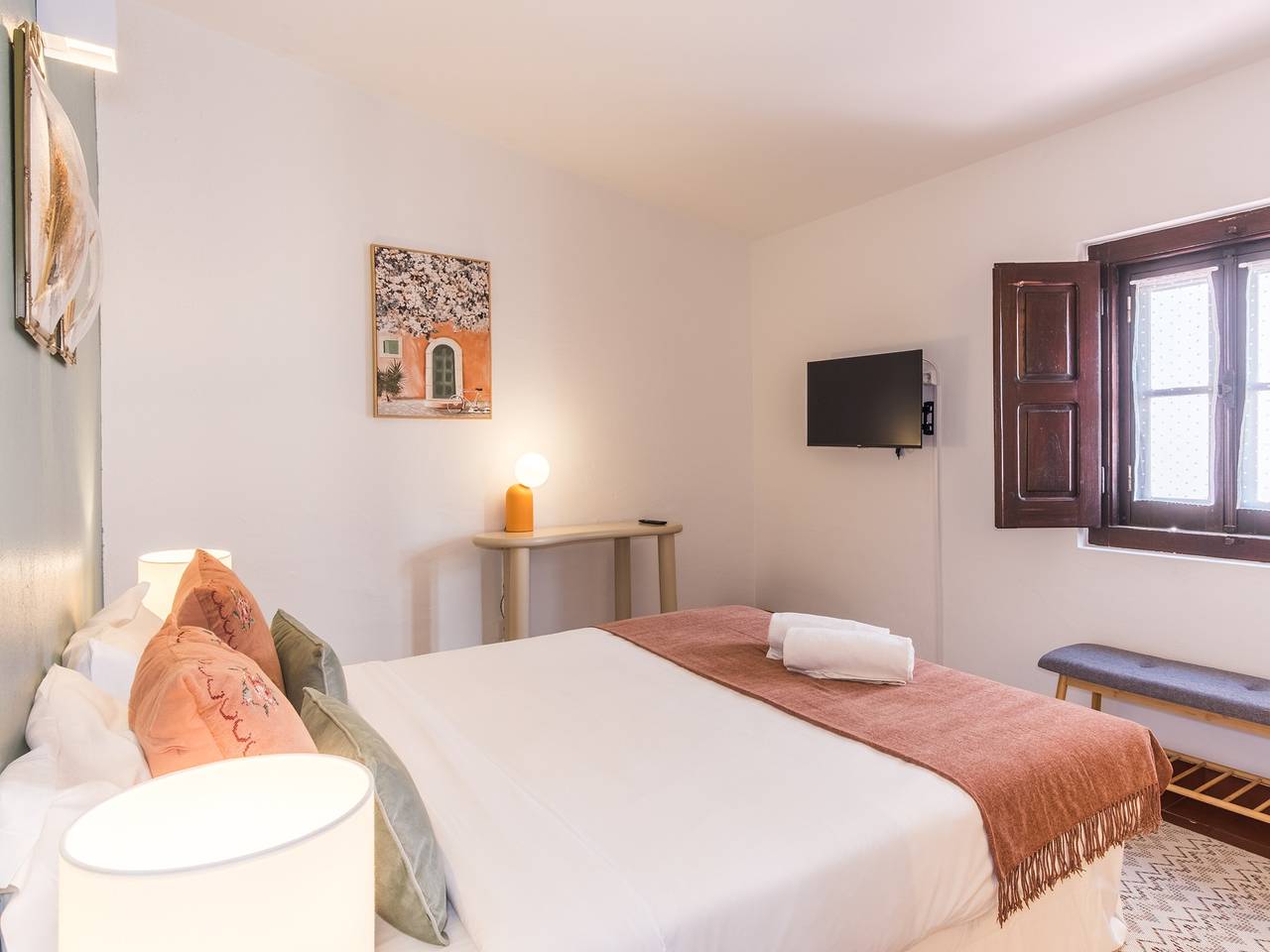 Apartamento de férias inteiro, Apartamento de férias para 2 pessoas com vista in Óbidos, Leiria distrito