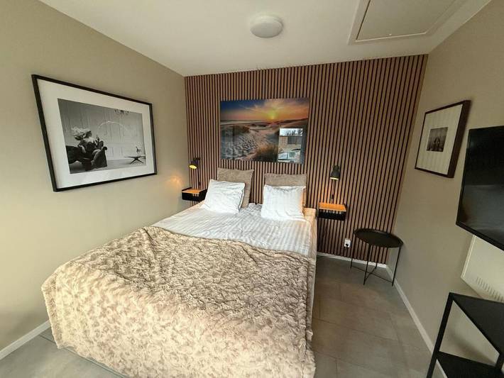 Ferienwohnung für 2 Personen, mit Pool und Garten, mit Haustier in Halmstad