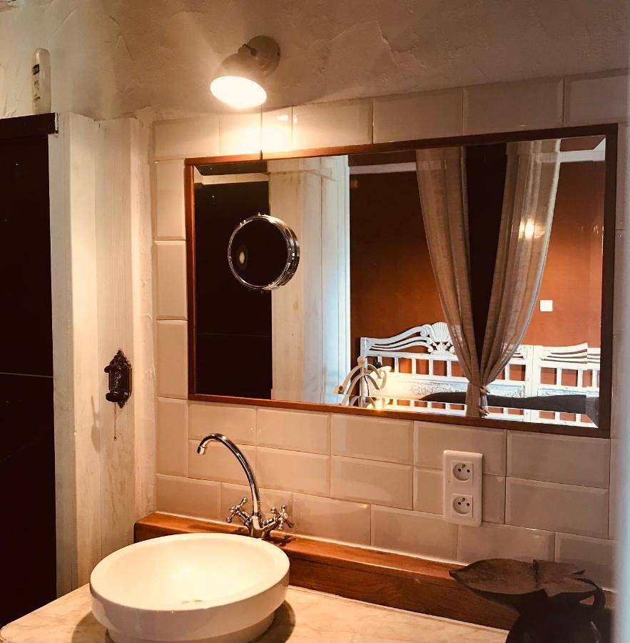 Double Room with Terrace in Balazuc, Ardèche