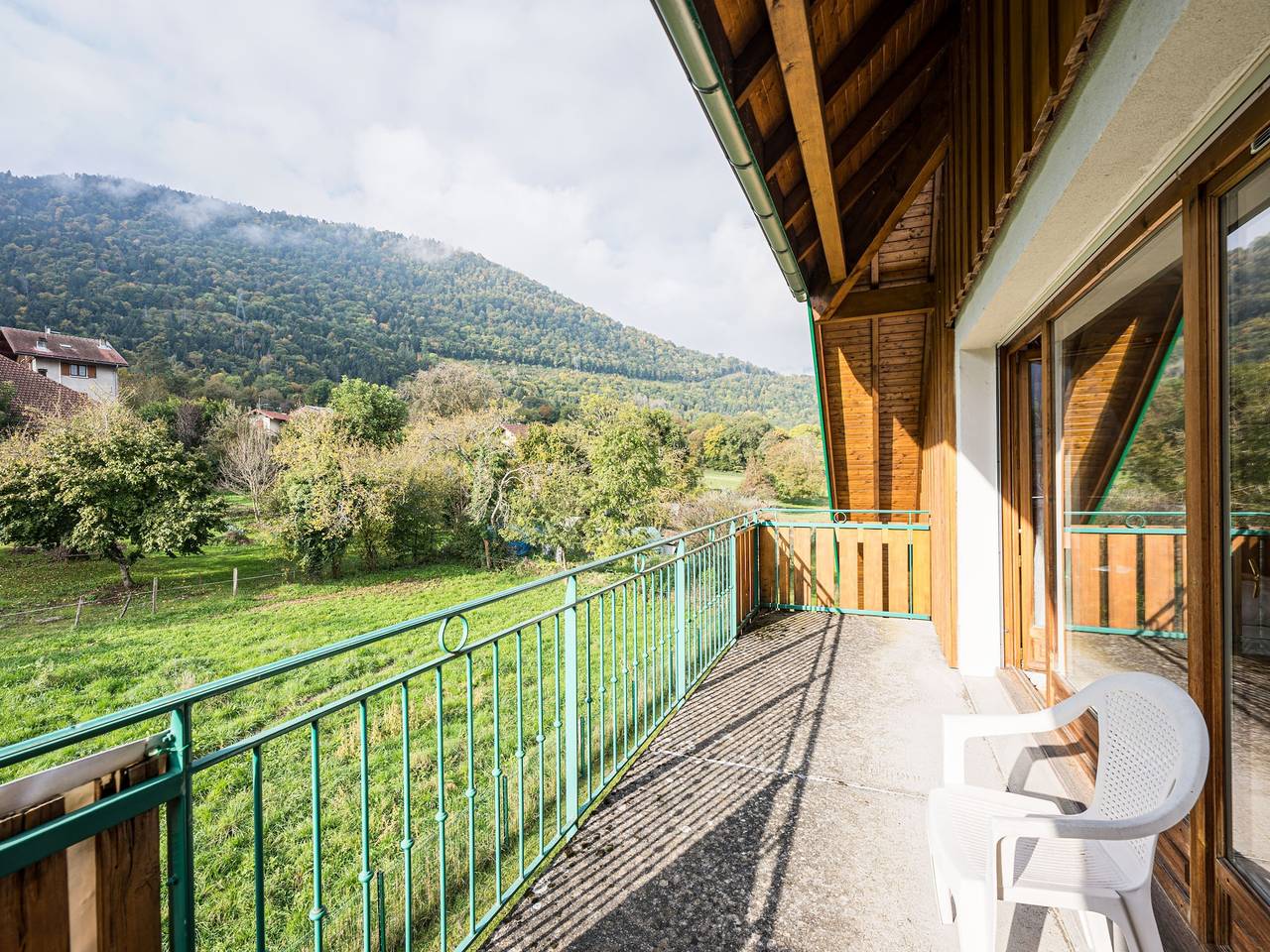 Ganze Wohnung, Helle Familienwohnung mit Balkon in Giez, Parc naturel régional du Massif des Bauges