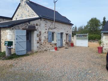 Chambre d’hôte pour 6 personnes, avec jardin dans Maine-et-Loire