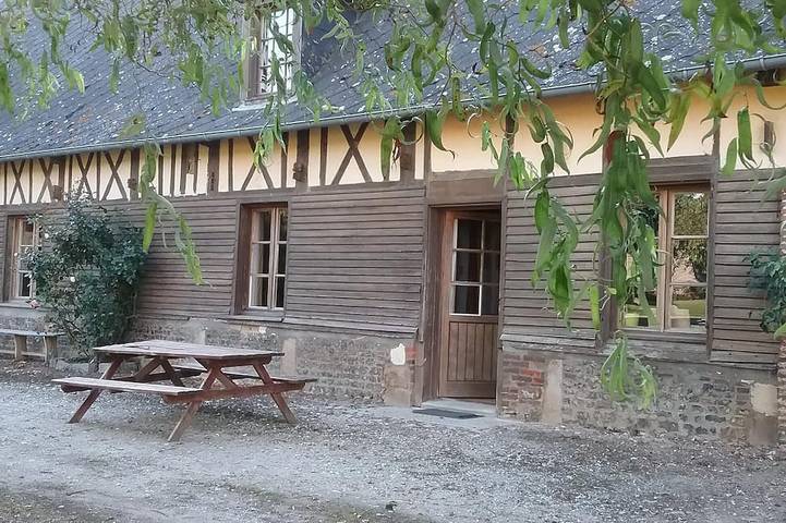 Location de vacances pour 7 personnes, avec Terrasse et Jardin à Biville-sur-Mer