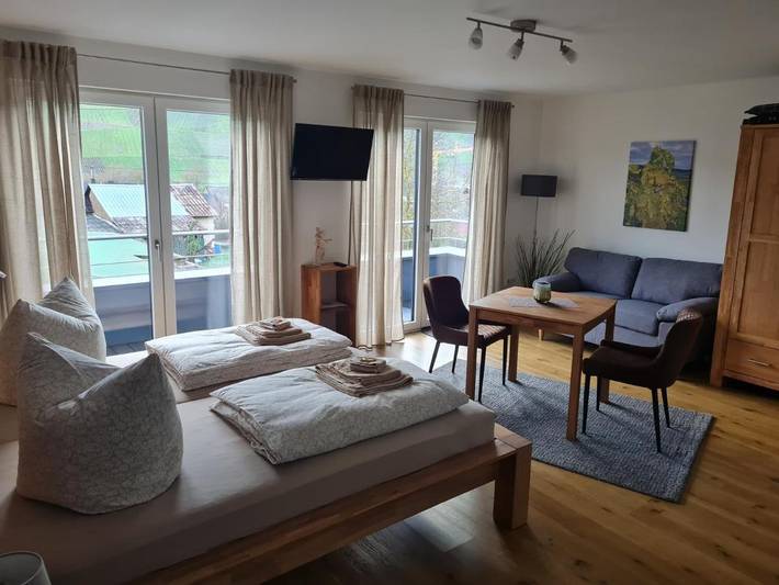 Ferienwohnung für 3 Personen, mit Terrasse und Garten sowie Ausblick in Brauneberg - 2