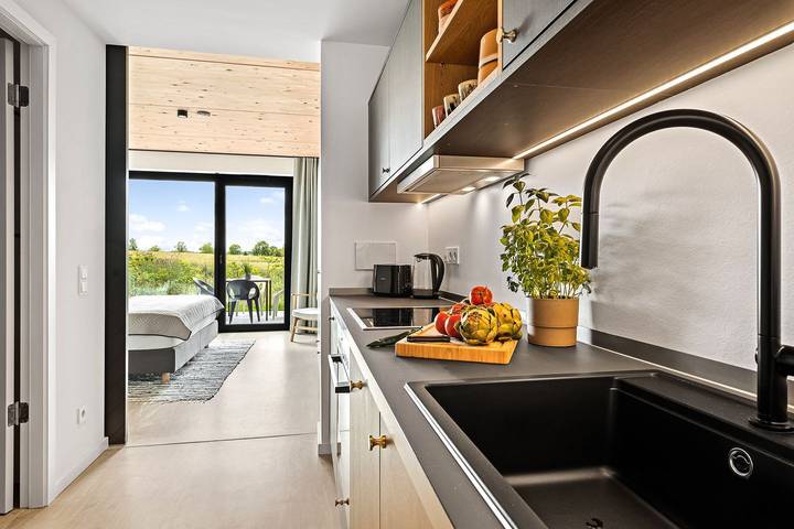 Ferienwohnung für 4 Personen, mit Terrasse und Garten sowie Sauna und Ausblick in Hohwacht - 2