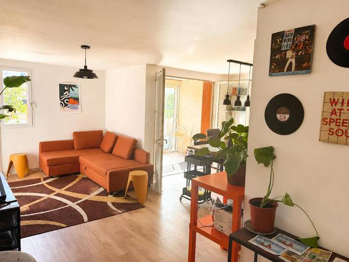 Appartement de vacances pour 7 personnes, avec Balcon et Terrasse