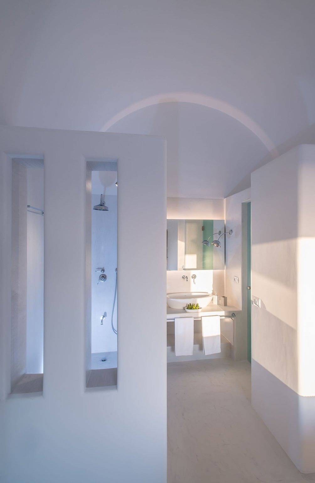 Luxury Santorini Villa | Villa Pori Blanca Master Suite | Private Pool & Stunning Sea View | Near Pori Beach in Santorini