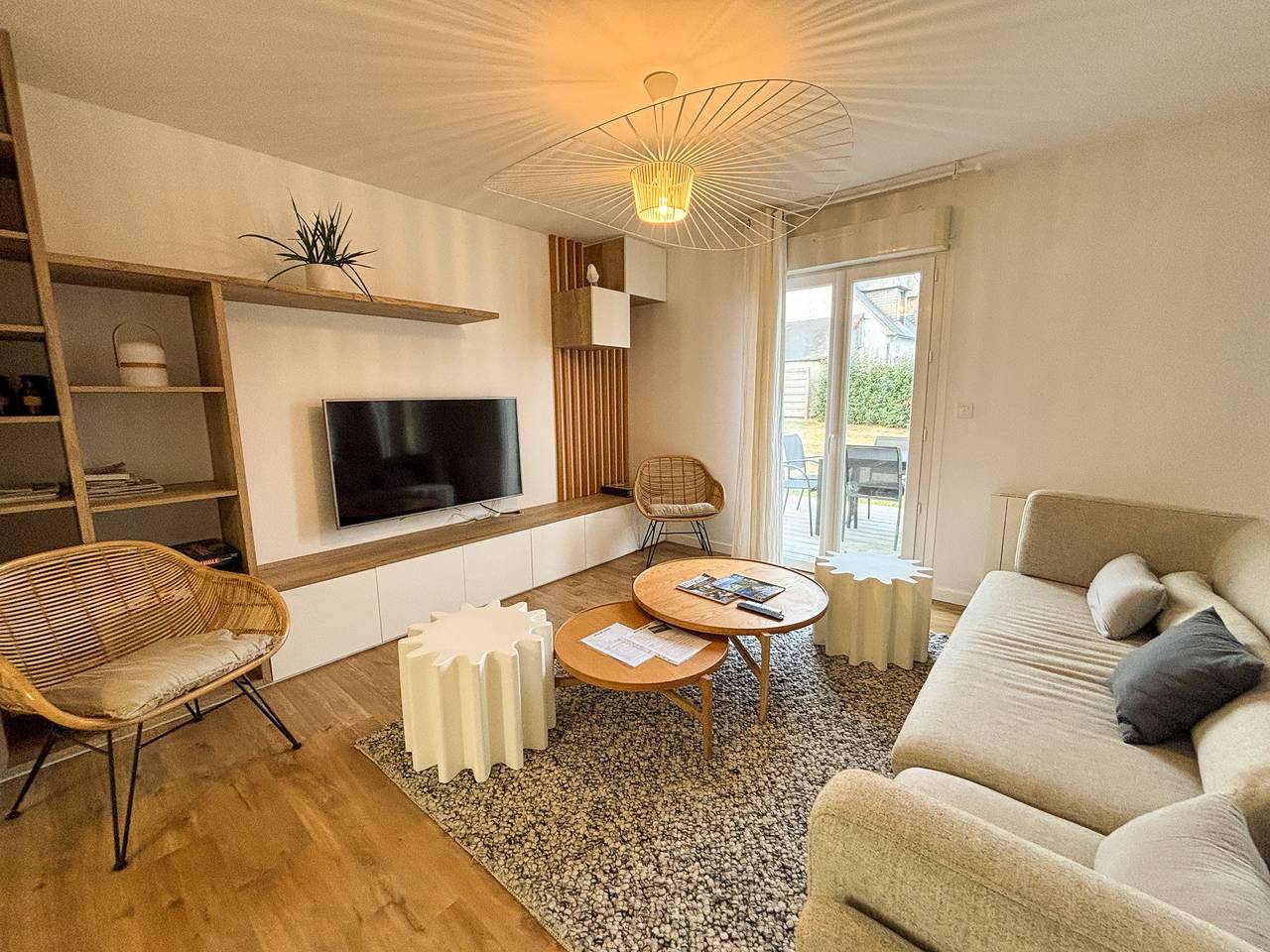 Casa de vacaciones para 12 personas con jardín in Landrellec, Pleumeur-Bodou