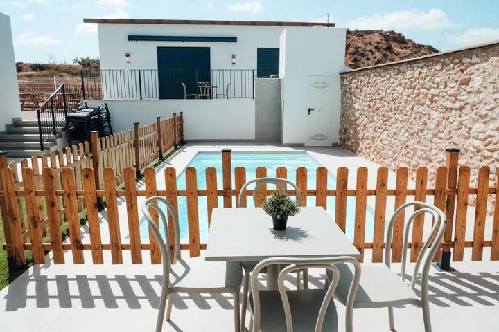 Casa rural para 4 personas, con Terraza y Jardín además de Piscina y Vistas en Huerta de Murcia - 3