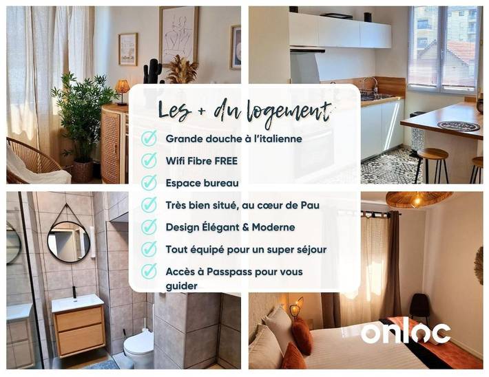 Gîte pour 2 personnes dans Office De Tourisme Pau Pyrenees - 3