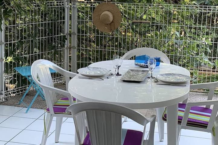 Gîte pour 2 personnes, avec terrasse dans Plage du Platin - 3