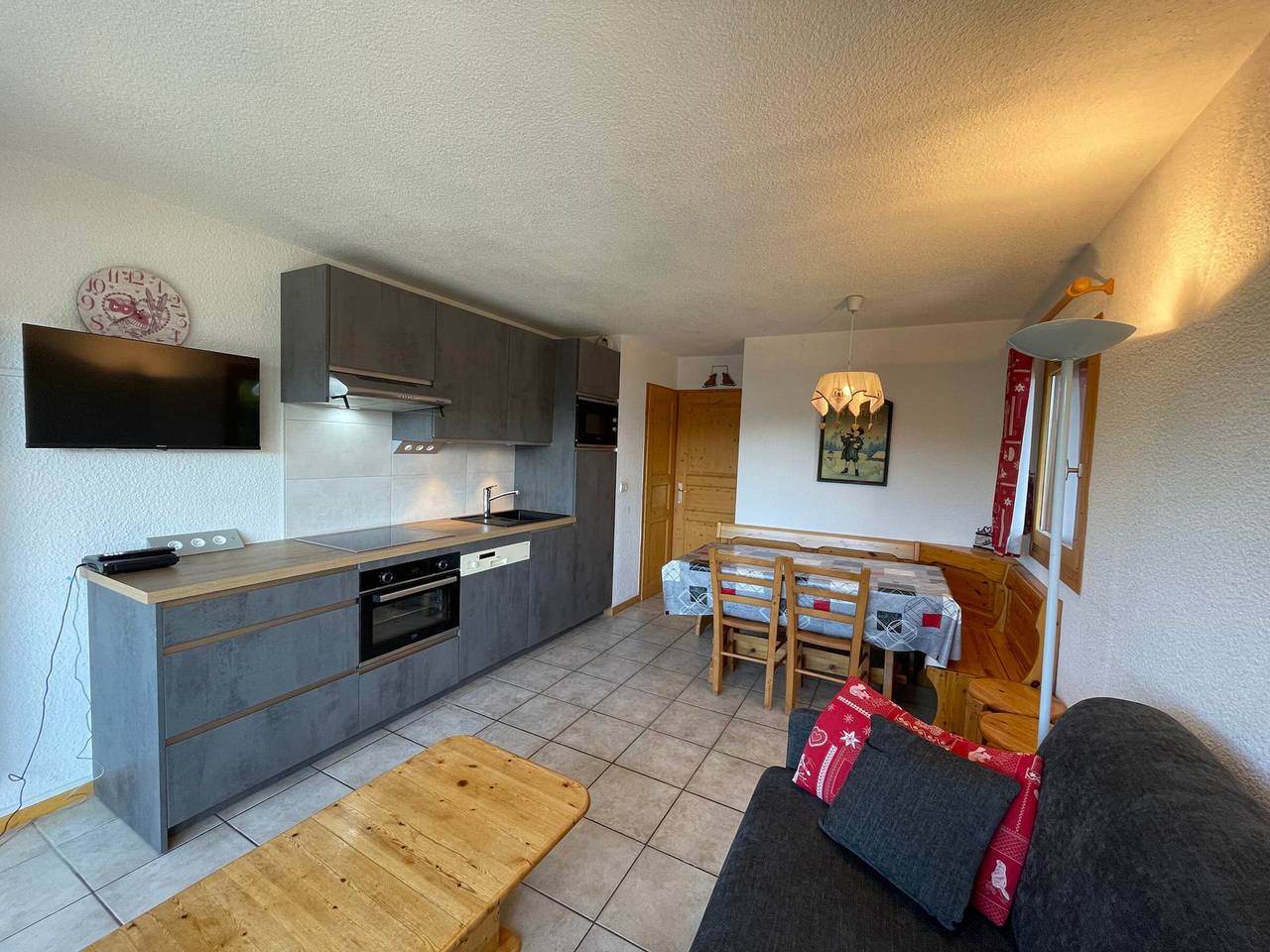 Apartamento entero, Bello apto 3P para 6 pers con wifi y balcón - Les Saisies in Hauteluce, Albertville region