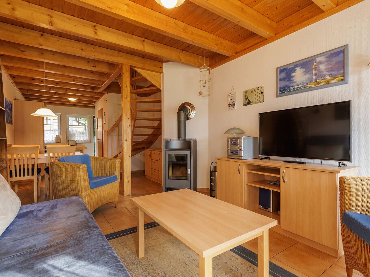 Wohnung in Rheinsberg mit privatem Steg in Rheinsberger See, Rheinsberg