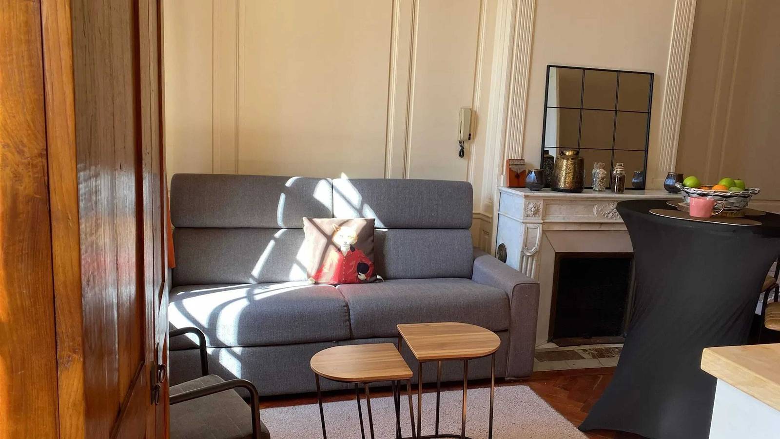 Ganze Wohnung, Charmante Wohnung in Les Andelys - 36 m² mit Garten in Les Andelys, Les Andelys und Umgebung