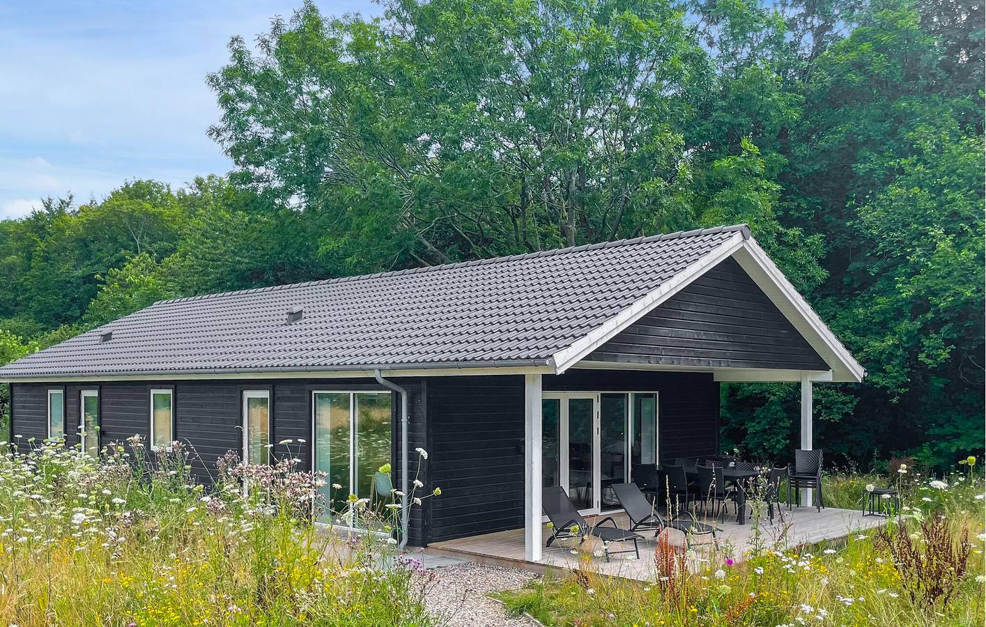 Ferienhaus für 10 Personen mit Terrasse in Tranekær, Langeland