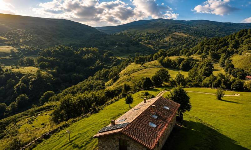 Casa rural para 10 personas, con Terraza además de Jardín y Vistas en Valle de Cabuérniga - 4
