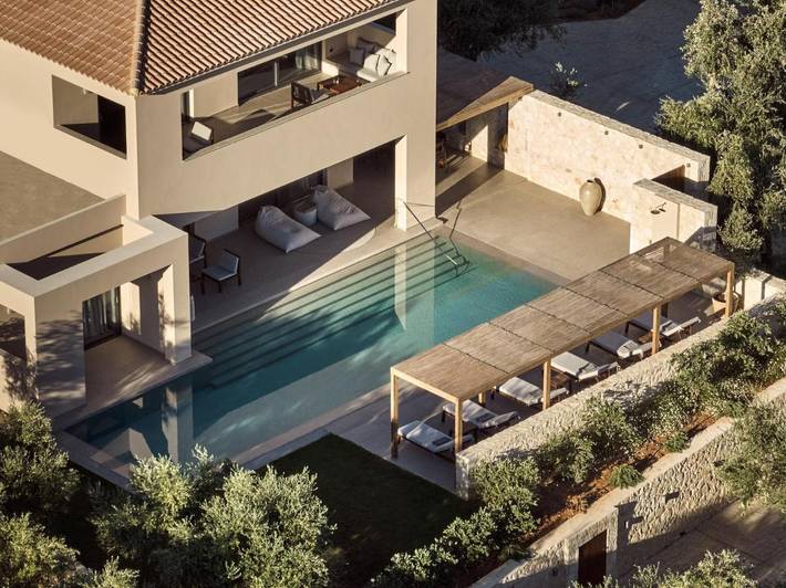Villa für 8 Personen, mit Pool und Ausblick sowie Garten - 1