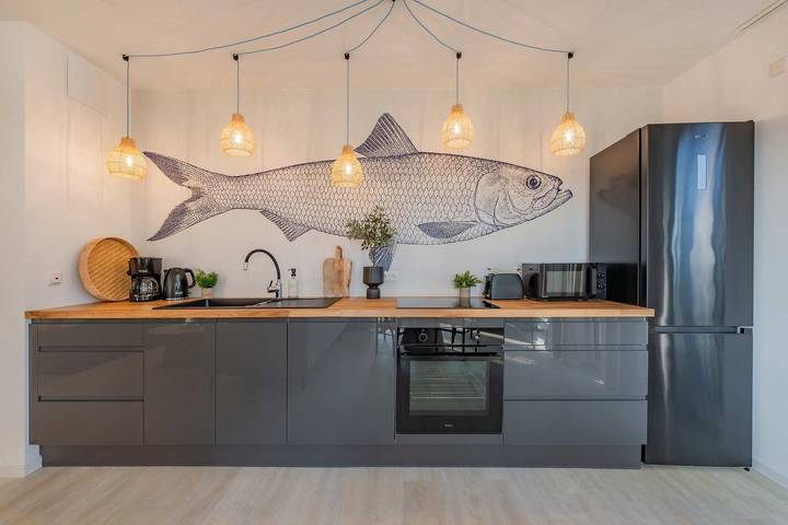 Ferienwohnung für 4 Personen, mit Balkon/Terrasse und Balkon, mit Haustier in Kölpinsee - 4