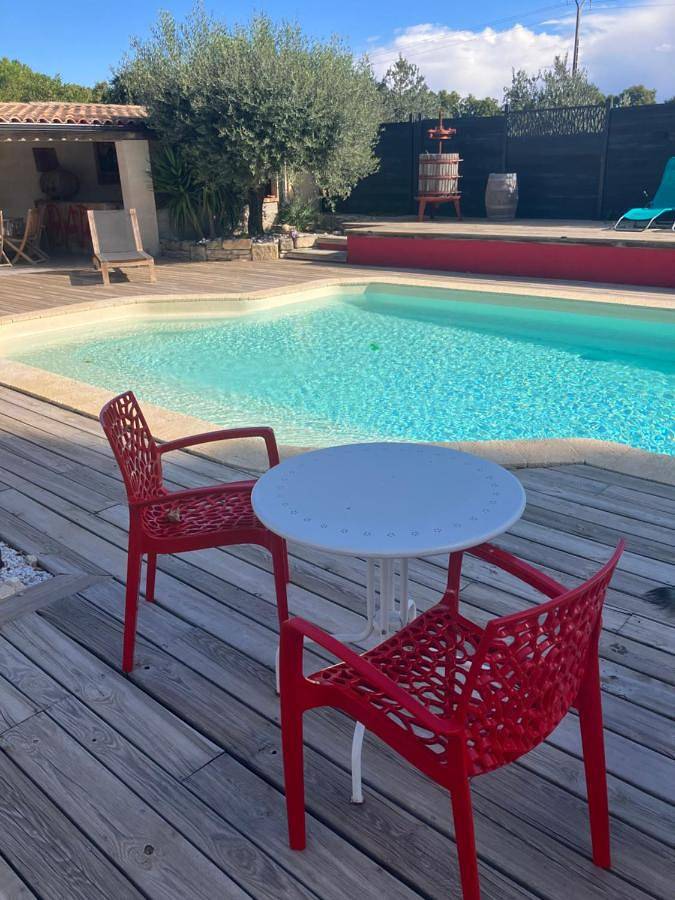 Chambre d’hôte pour 2 personnes, avec piscine et jardin