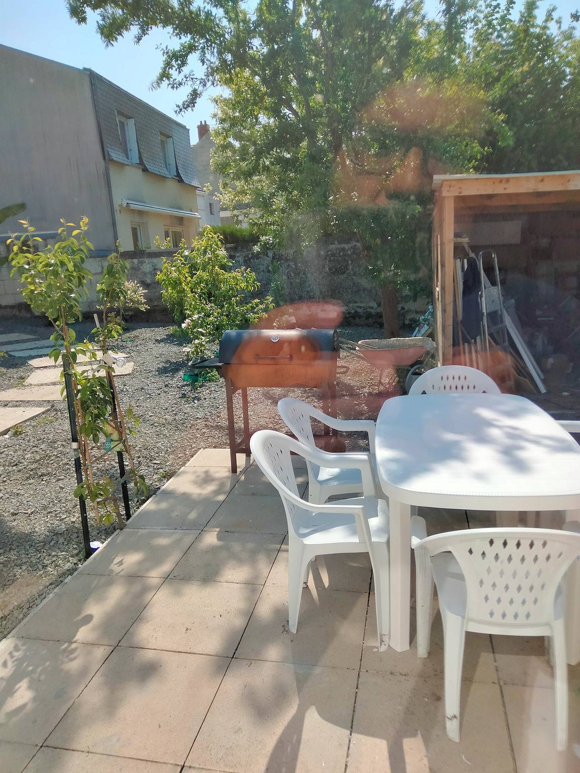 Haus mit bewachsenem Garten in Saumur, Loire-Tal