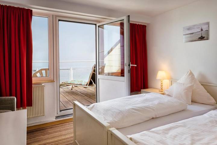 Gîte pour 2 personnes, avec vue, animaux acceptés dans Heligoland - 2