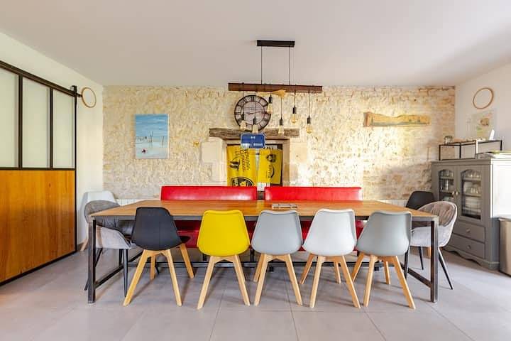 Chai 150 m² avec grand jardin, 15’ à pied du port de La Rochelle in La Rochelle, Région de La Rochelle