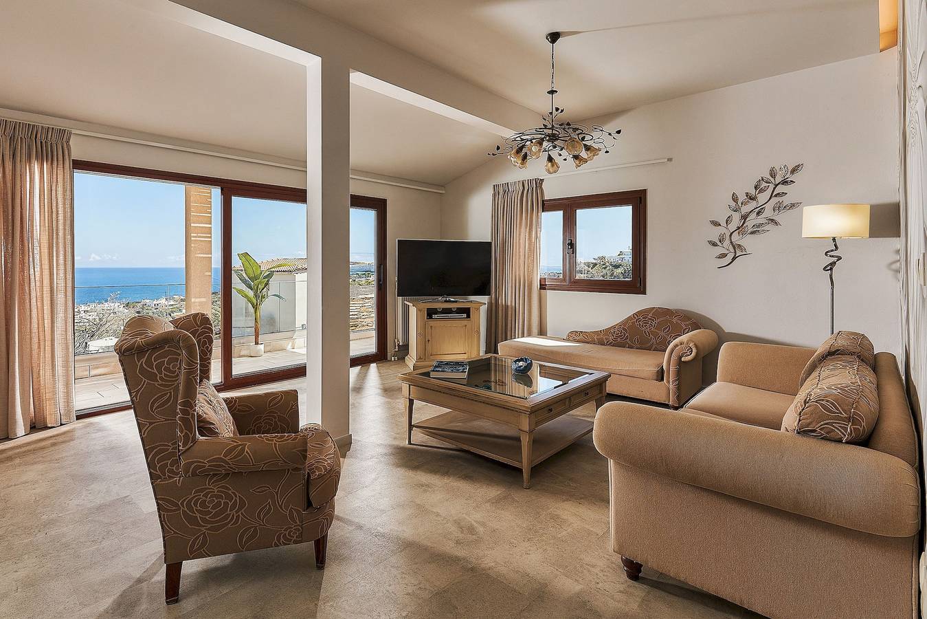 Villa für 8 Personen mit Balkon in Lygaria, Achlada