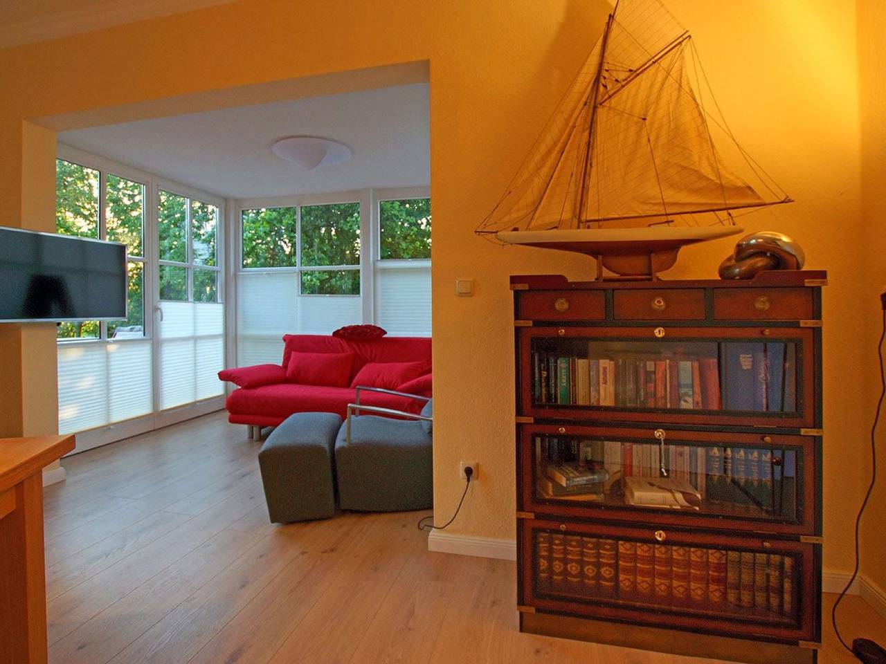 Ganze Wohnung, Seegang mit eingezäuntem Grundstück in Flessenow, Dobin am See