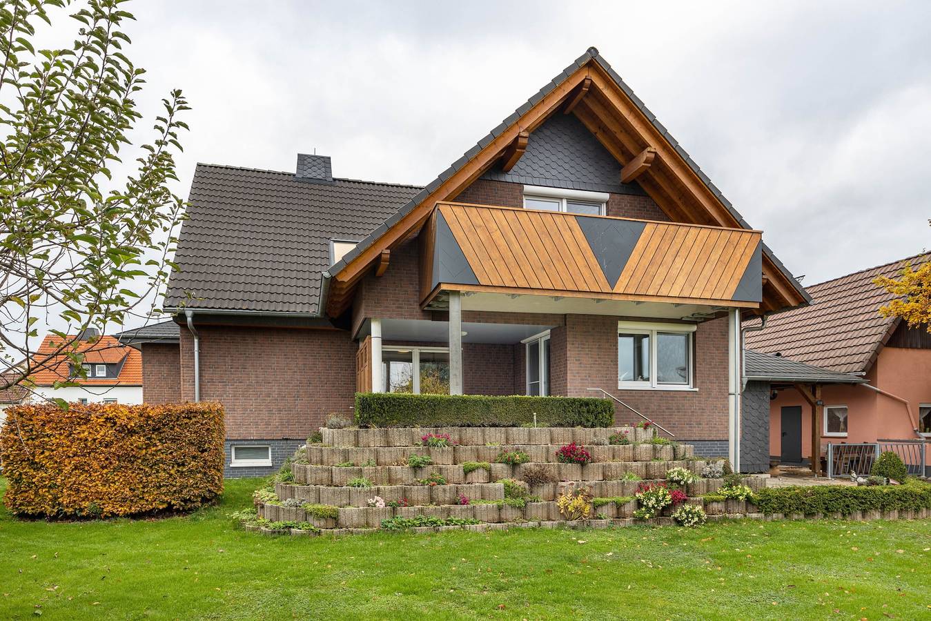 Ganze Wohnung, Ferienwohnung 'Haus-Landzeit' mit privater Terrasse, Gemeinschaftsgarten und Wi-Fi in Hörden am Harz, Harzvorland