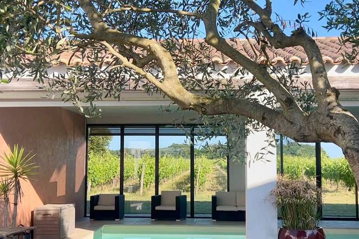 Chambre d’hôte pour 12 personnes, avec jardin