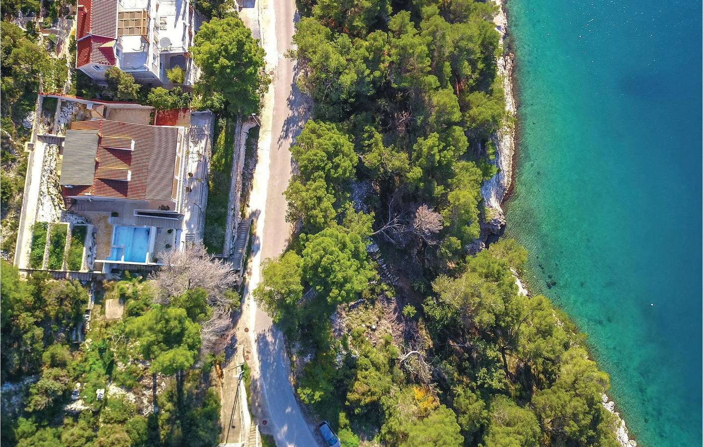 Ferienhaus für 10 Personen mit Ausblick in Pucisca, Brac