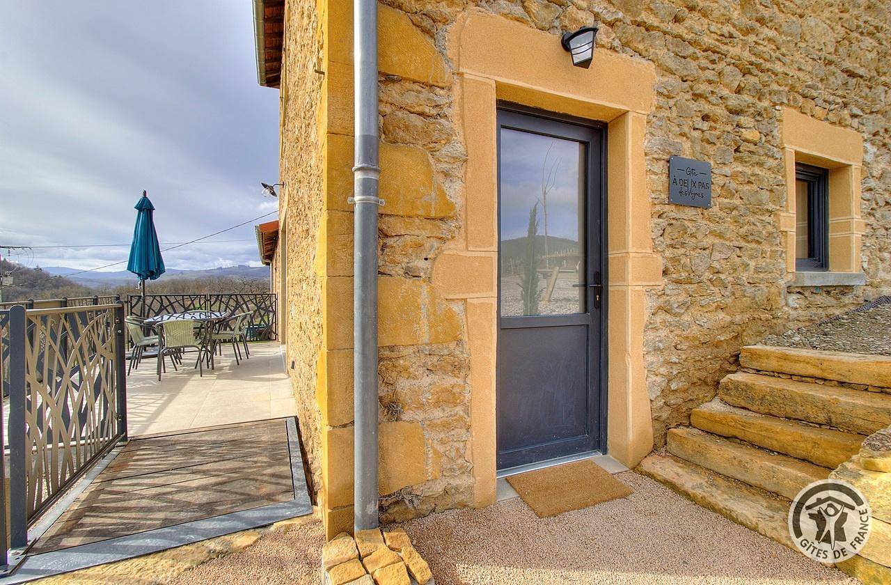 A deux Pas des Vignes in Sainte-Paule, Beaujolais