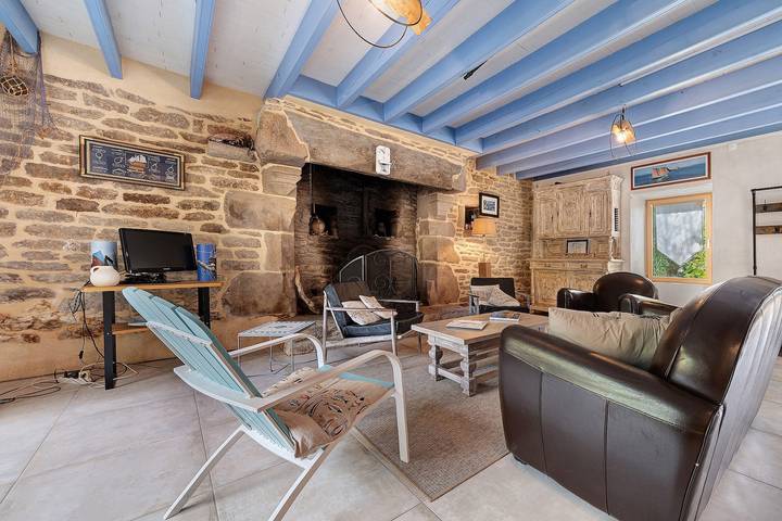 Maison de caractère dans le Golfe du Morbihan avec terrasse et jardin privatifs in Sarzeau, Côte des Mégalithes