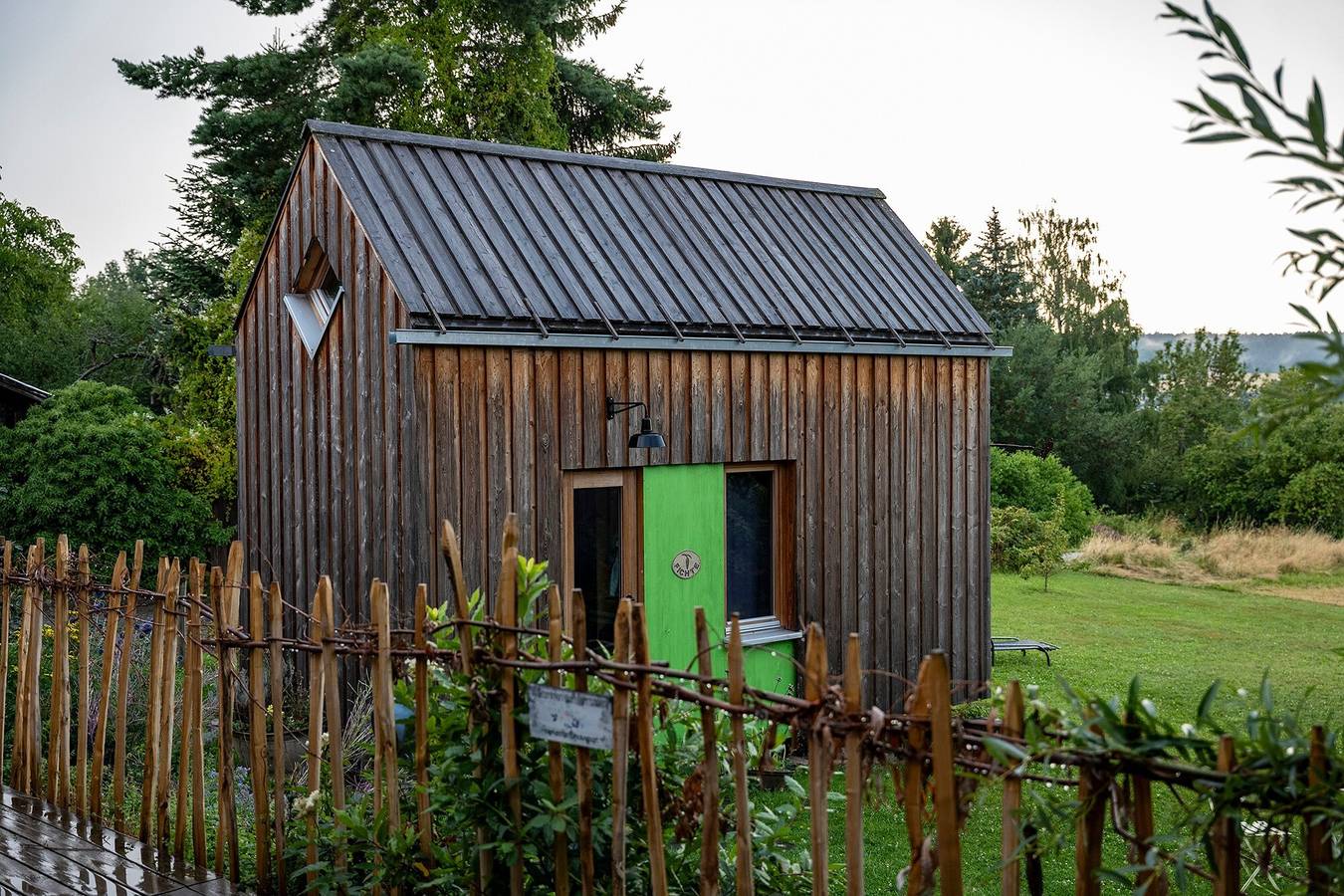 Tiny House 'Fichte' con terraza, jardín compartidos y Wi-Fi in Schömberg, Northern Black Forest