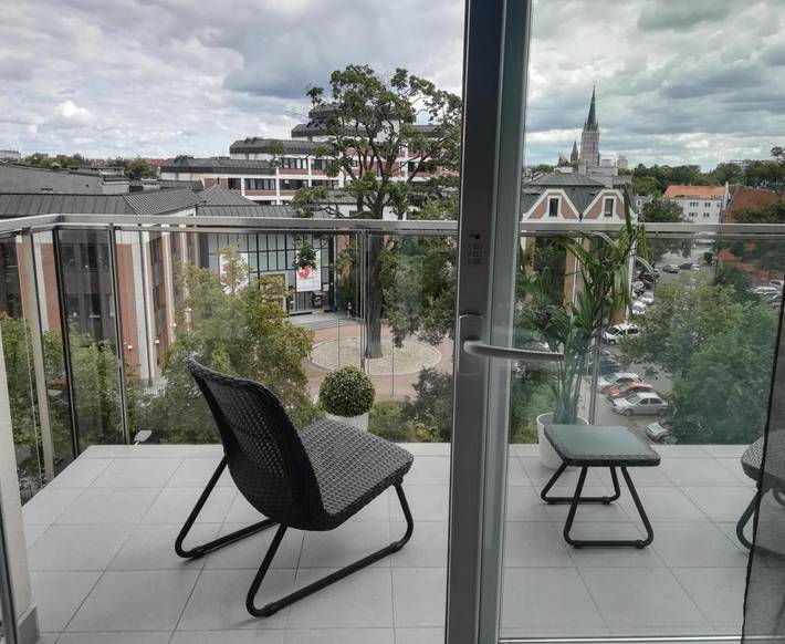 Ferienwohnung für 6 Personen, mit Terrasse und Ausblick, mit Haustier in Allenstein