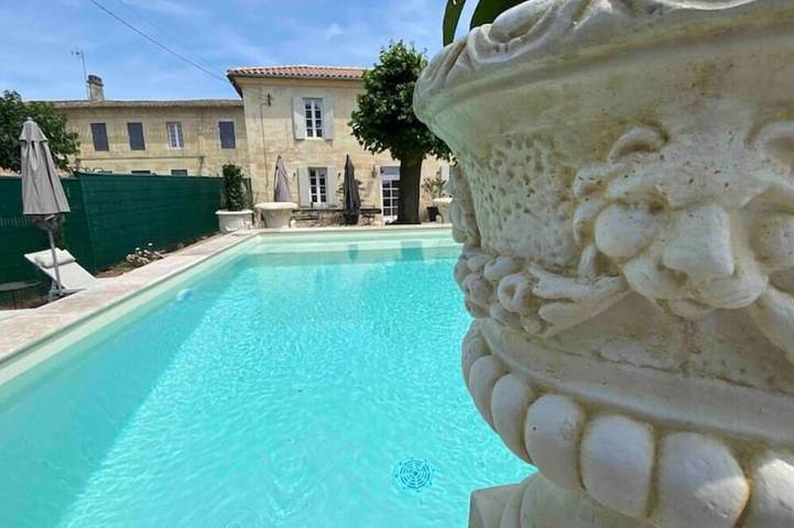 Location de vacances pour 9 personnes, avec Jardin à Mérignas