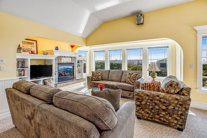 Vacation rental for 9 people, with hot tub and terrace, with pets in Newport (Oregon)