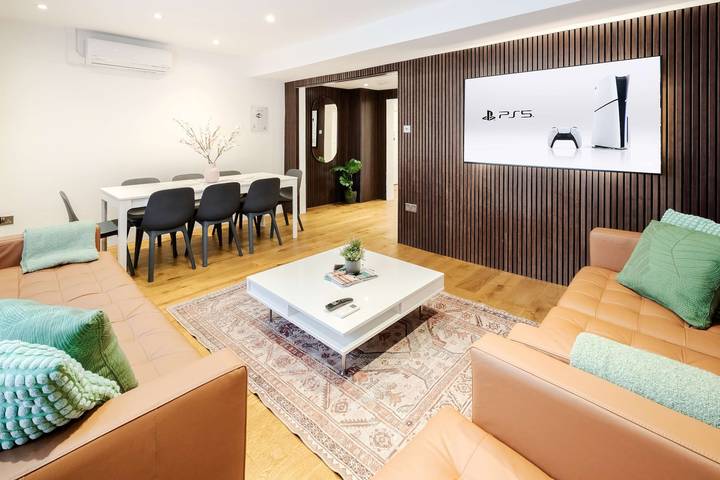 Aparthotel para 8 pessoas, adaptado a crianças em Londres