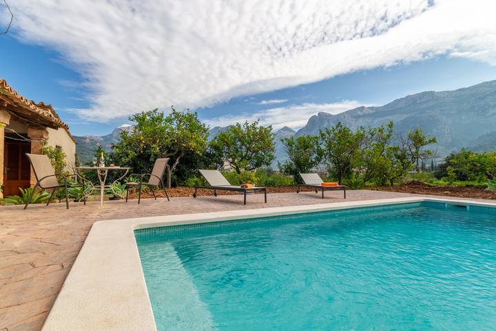 Finca mit Pool für 6 Personen, mit Terrasse und Pool sowie Garten in Sóller - 3