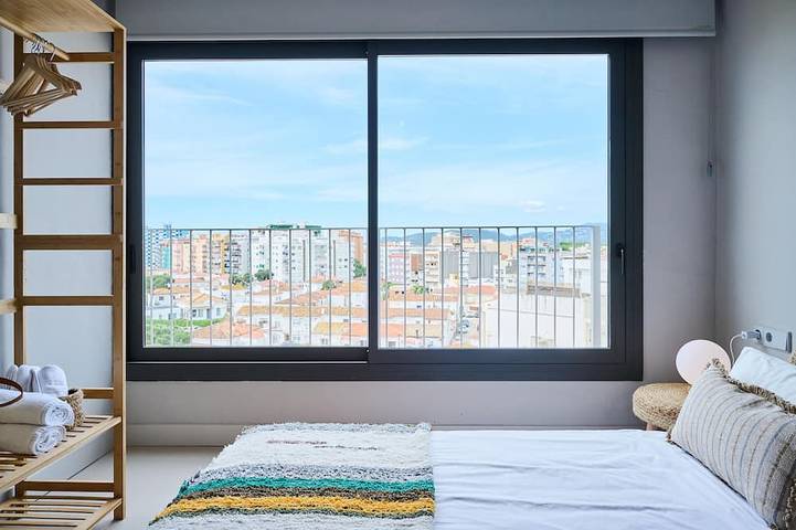 Entire apartment, El Rancho at the beach in Els Pins Blanes, Blanes
