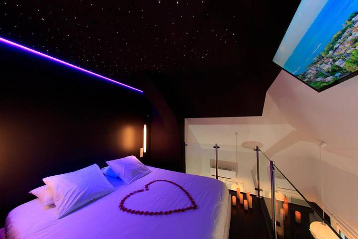 Hôtel pour 4 personnes, avec jardin ainsi que sauna et jacuzzi à Friville-Escarbotin - 3